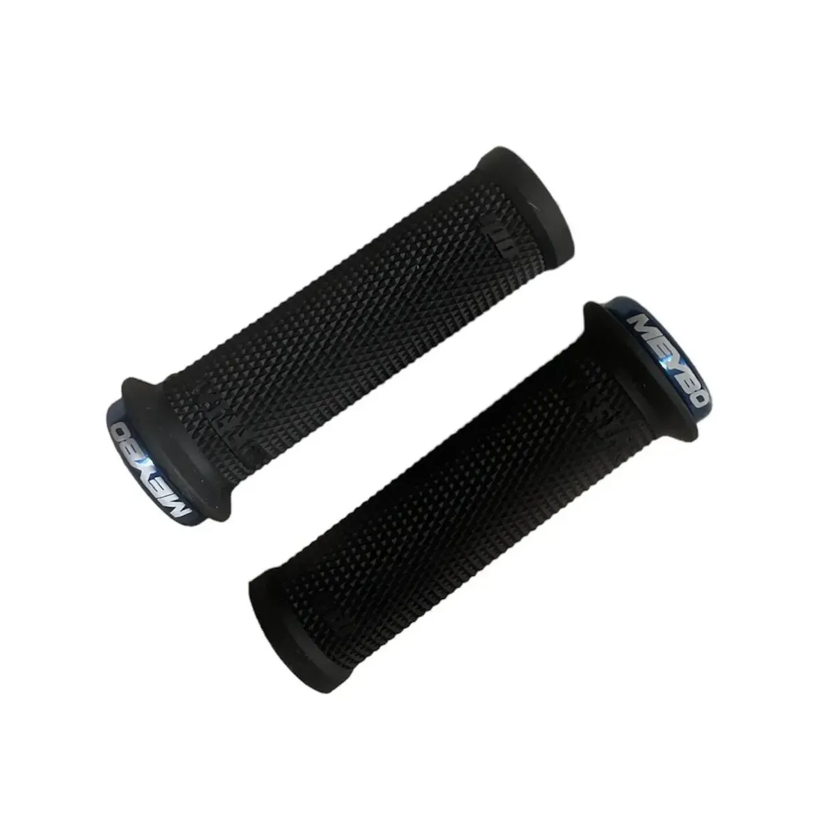 ODI Mini Ruffian Meybo V2.1 Lock-On Grips Black/Blue Clamps